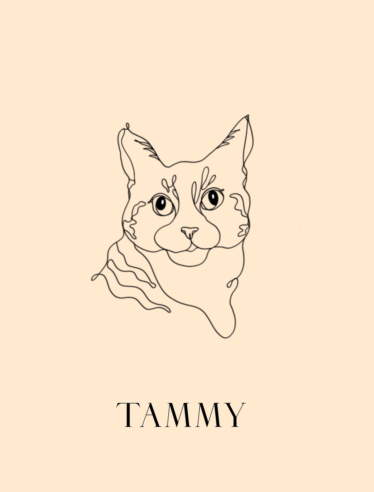 Digital Commissioned Pet Portrait