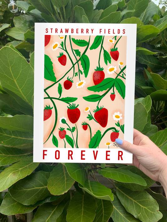 Strawberry Fields Forever Print